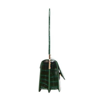 Sac à Main Classique à Motif Croco | Sac Bandoulière Élégant, Raffiné