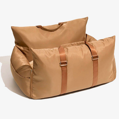 Siège Auto pour Chien de Luxe | Sûr et Confortable