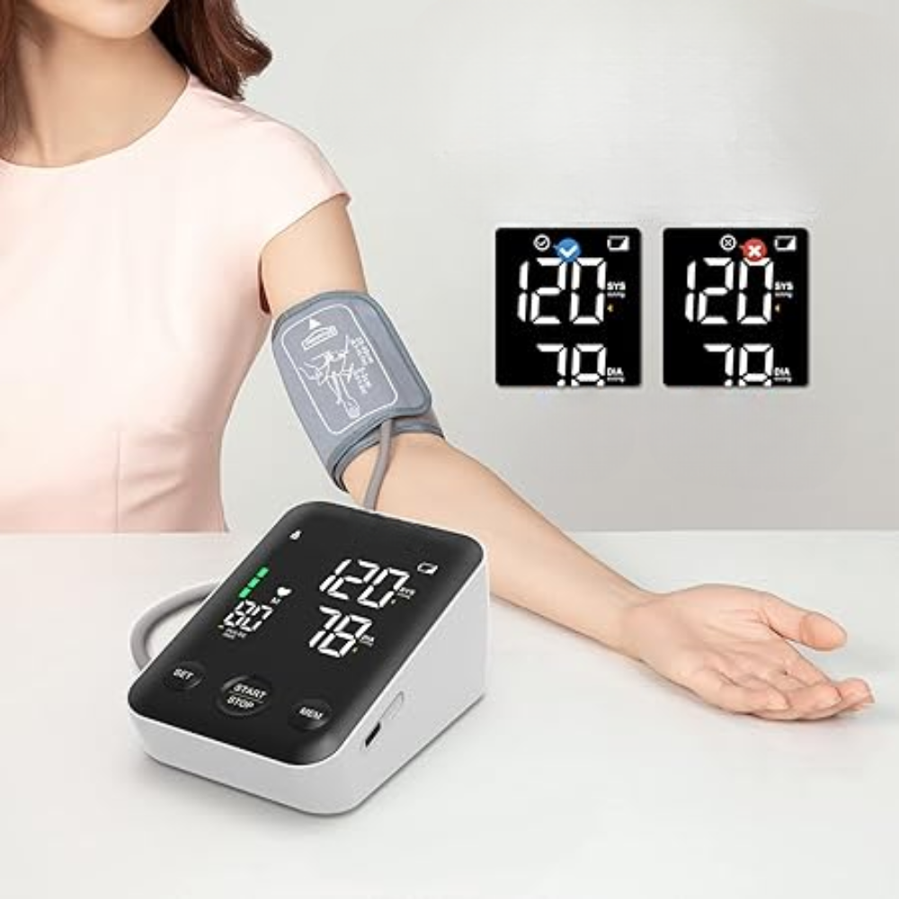 Tensiomètre Électronique à LED | Précis et Intelligent