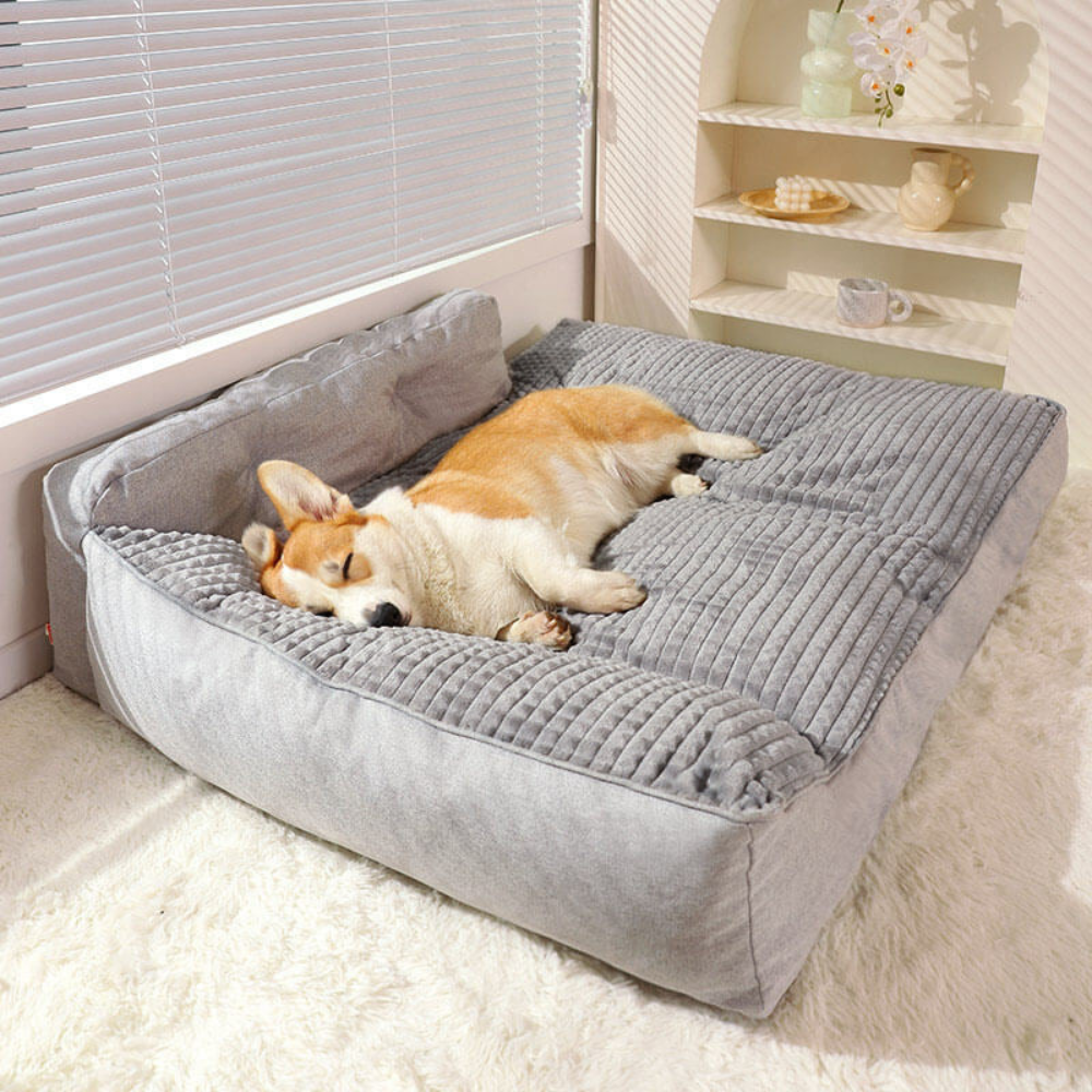 SnuggleRest Lit Lavable pour Animaux | Épais & Confort Toutes Saisons