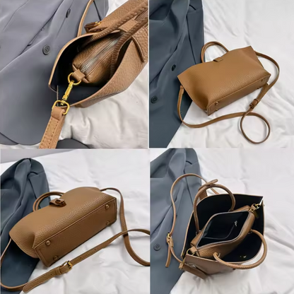 Sac Bandoulière Minimaliste avec Pochette Intérieure | Sac à Main Léger