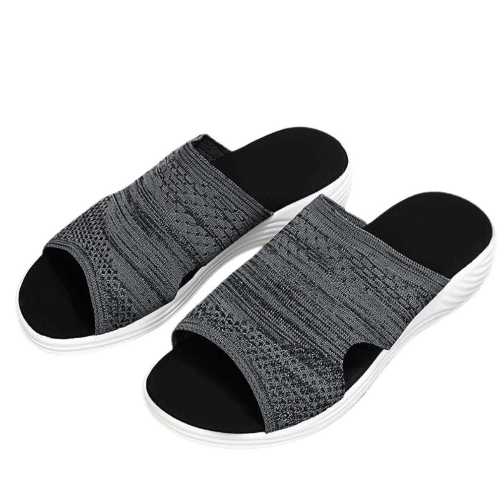 Sandales Compensées CloudStride | Confort Orthopédique Antidérapant