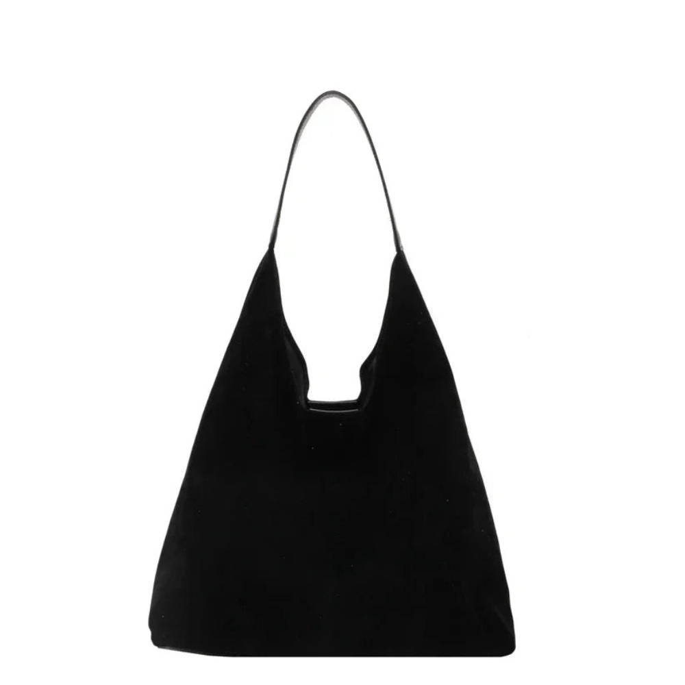 Veloria Sac Bandoulière en Suédine | Élégant, Minimaliste
