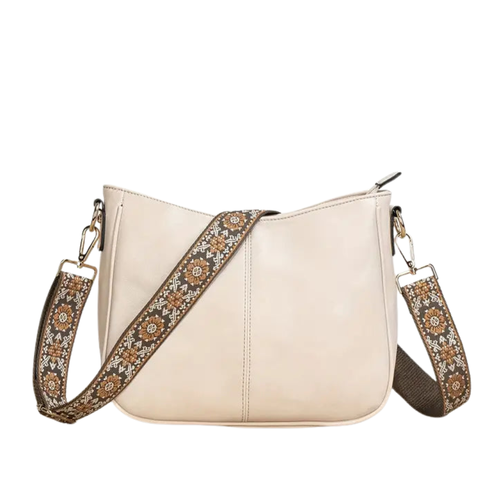 Sac Bandoulière En Cuir Végan Souple | Simple & Moderne