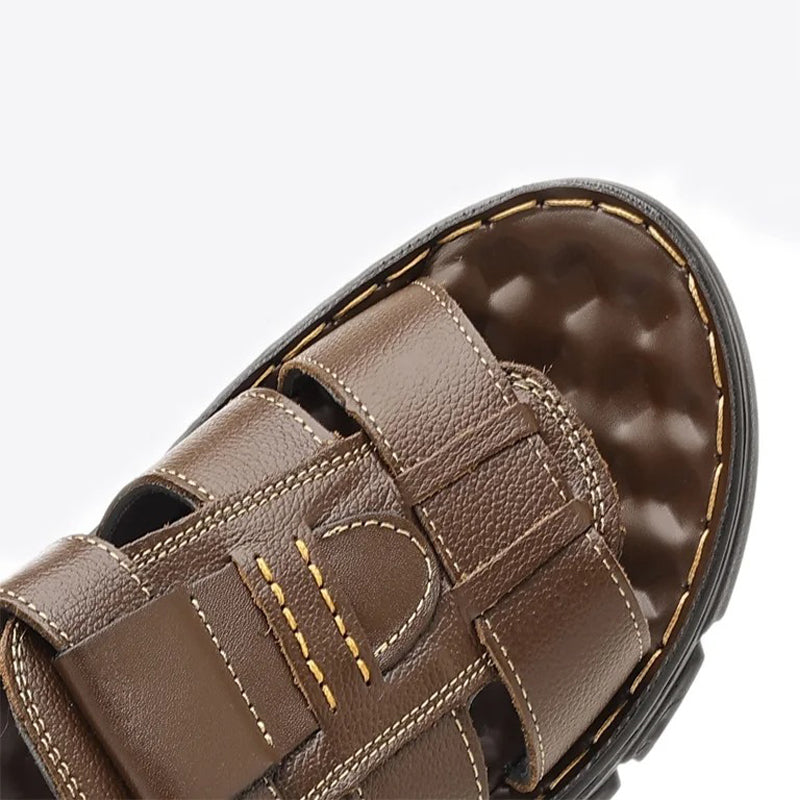 Sandale orthopédique homme confort enveloppant