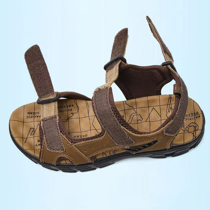 Sandale orthopédique homme sport à velcro