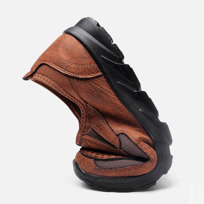 Mocassin orthopédique homme semelle ergonomique
