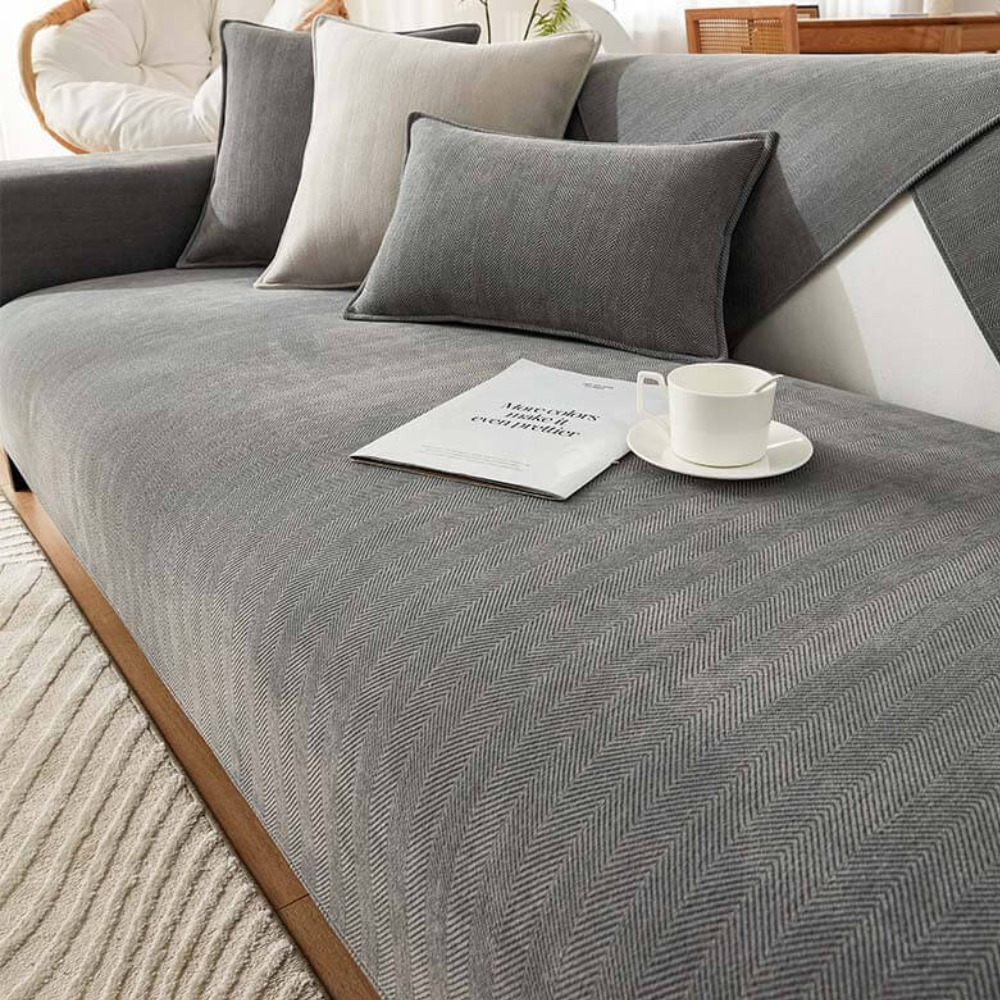 Gris / Ensemble trois places (6 pcs)