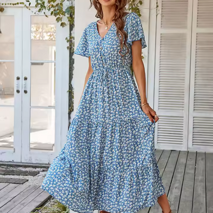 Robe d’Été RusticCharm | Style Fluide, Décontracté et Élégant