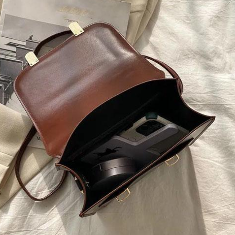 Sac à Dos Rétro Bicolore à Rabat | Sac Convertible en Bandoulière