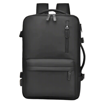 Sac à dos étudiant Premium Noir | 15.6" Compartiment et espace pour les livres