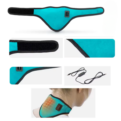 Coussin Chauffant Cervical USB | Thermothérapie pour Soulager la Douleur