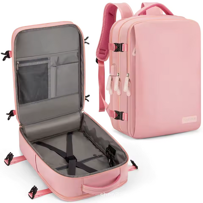 NomadX Sac à Dos Rose | Grande Capacité et Compartiment pour Laptop