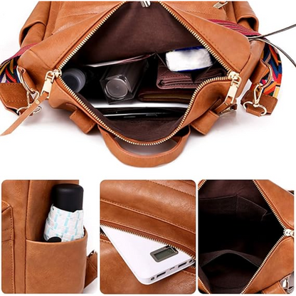 Sac à Dos Classique Femme en Cuir PU | Élégant au Quotidien