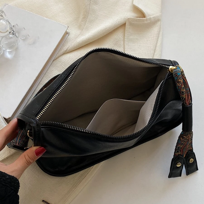 Sac Bandoulière Compact Élégant en Cuir PU | Léger et Stylé