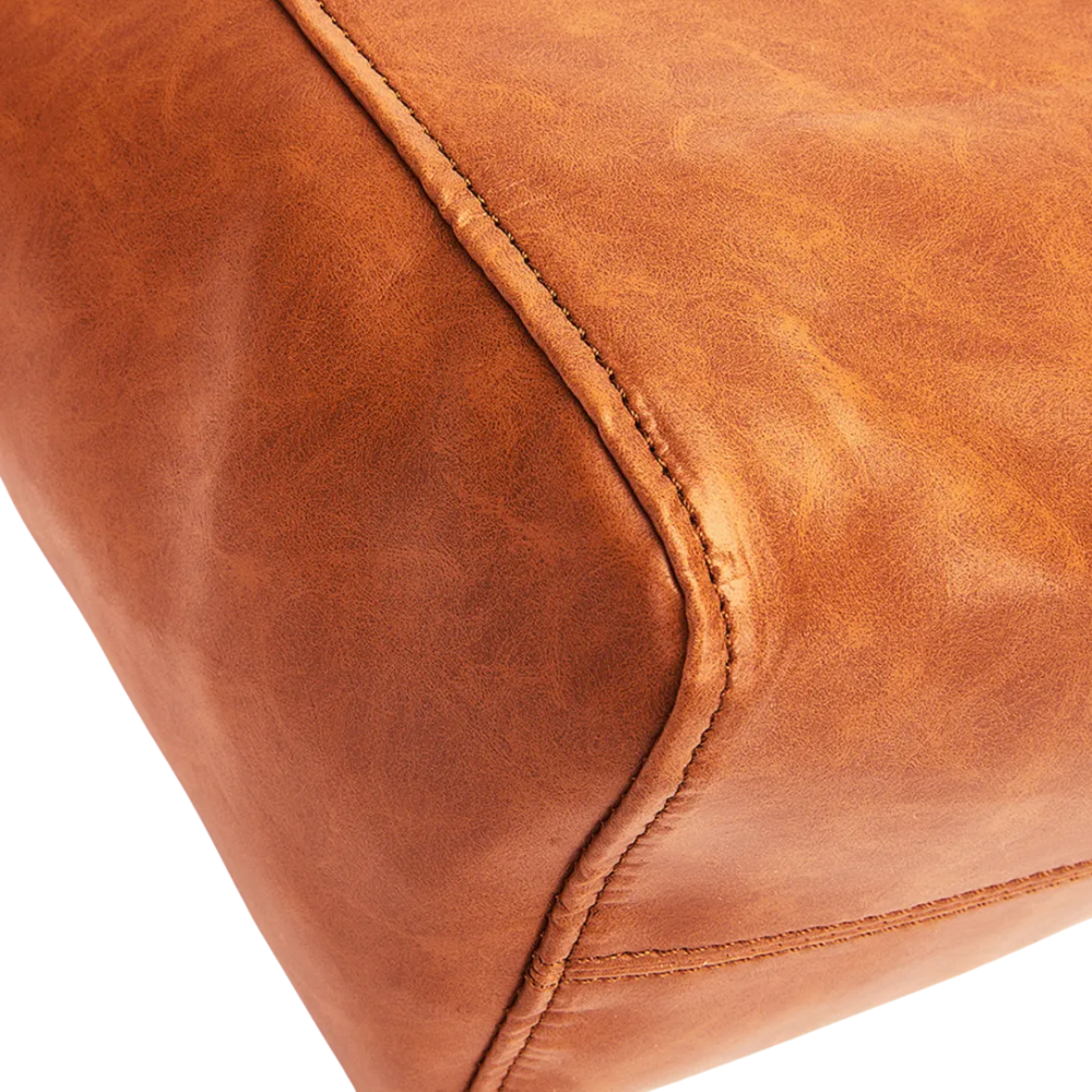 Grand Sac Cabas en Similicuir Luxe | Look Vintage Moderne