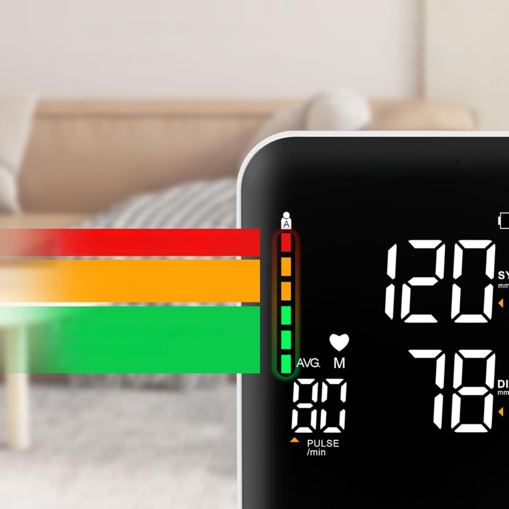 Tensiomètre Électronique à LED | Précis et Intelligent