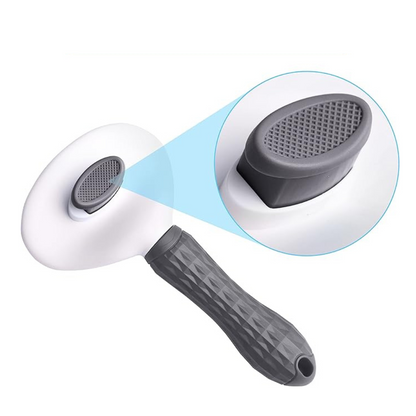 FurEase Brosse de Toilettage | Démêlante Auto-Nettoyante Chiens et Chats