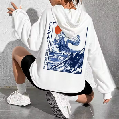 Léa - Veste Pull à Capuche