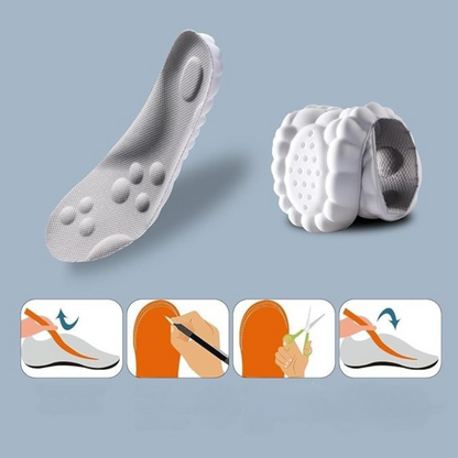 Semelles Orthopédiques Unisexes de Voûte Plantaire | Soulagement & Confort