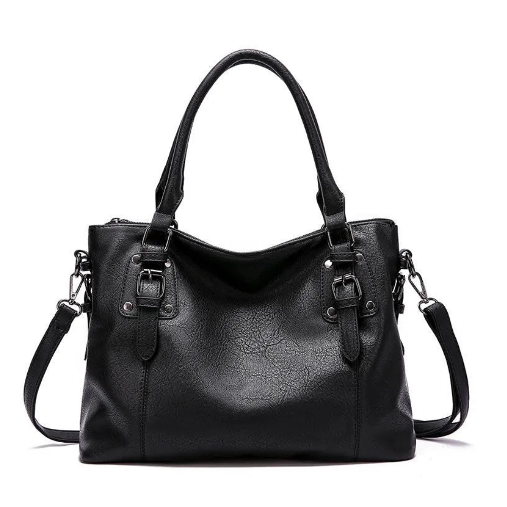 Sac à Main Bandoulière Élégant En Cuir PU Souple | Léger, Spacieux