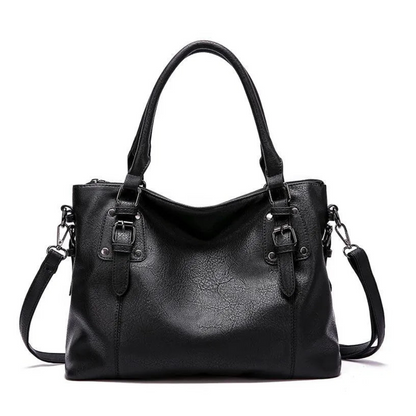 Sac à Main Bandoulière Élégant En Cuir PU Souple | Léger, Spacieux