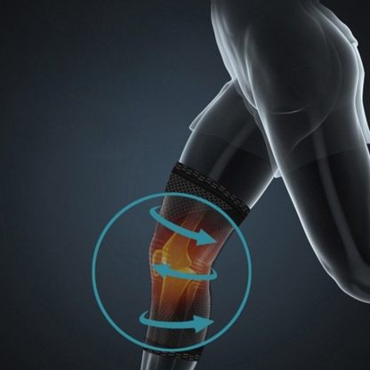 Genouillère de Compression Respirante | Soulagement de la Douleur et Stabilité