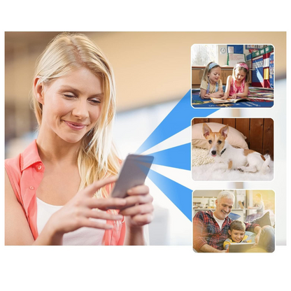 Mini Caméra de Surveillance Sans Fil 1080p | Sécurité Intelligente à Domicile