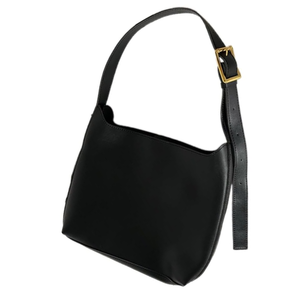 Sac Bandoulière Femme 2-en-1 avec Pochette | Élégant Similicuir Vegan