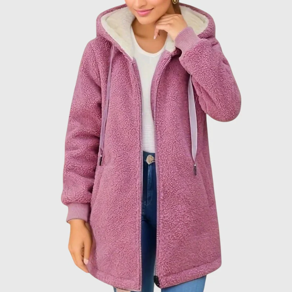 Élisabeth - Hoodie Polaire à Zip