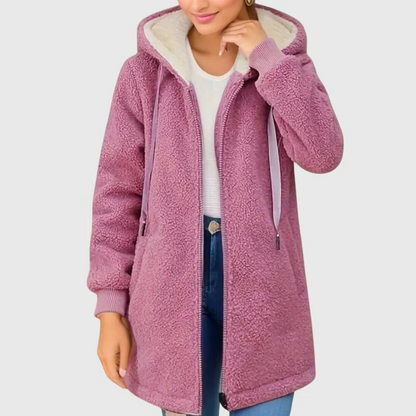 Élisabeth - Hoodie Polaire à Zip