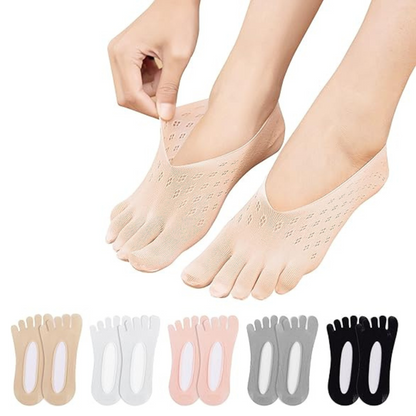 BareToes Chaussettes Invisibles | Confort et Séparation des Orteils