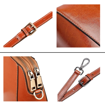 Sac Bandoulière Sling en Cuir PU | Élégant, Vintage