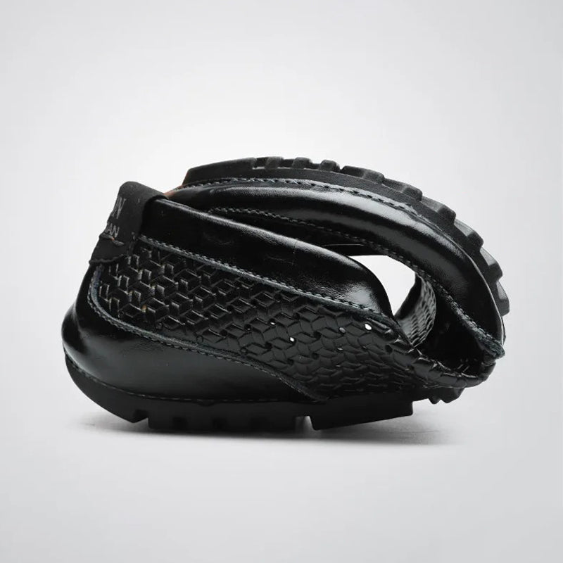 Mocassin orthopédique homme ajouré respirant