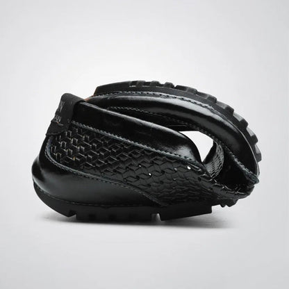 Mocassin orthopédique homme ajouré respirant