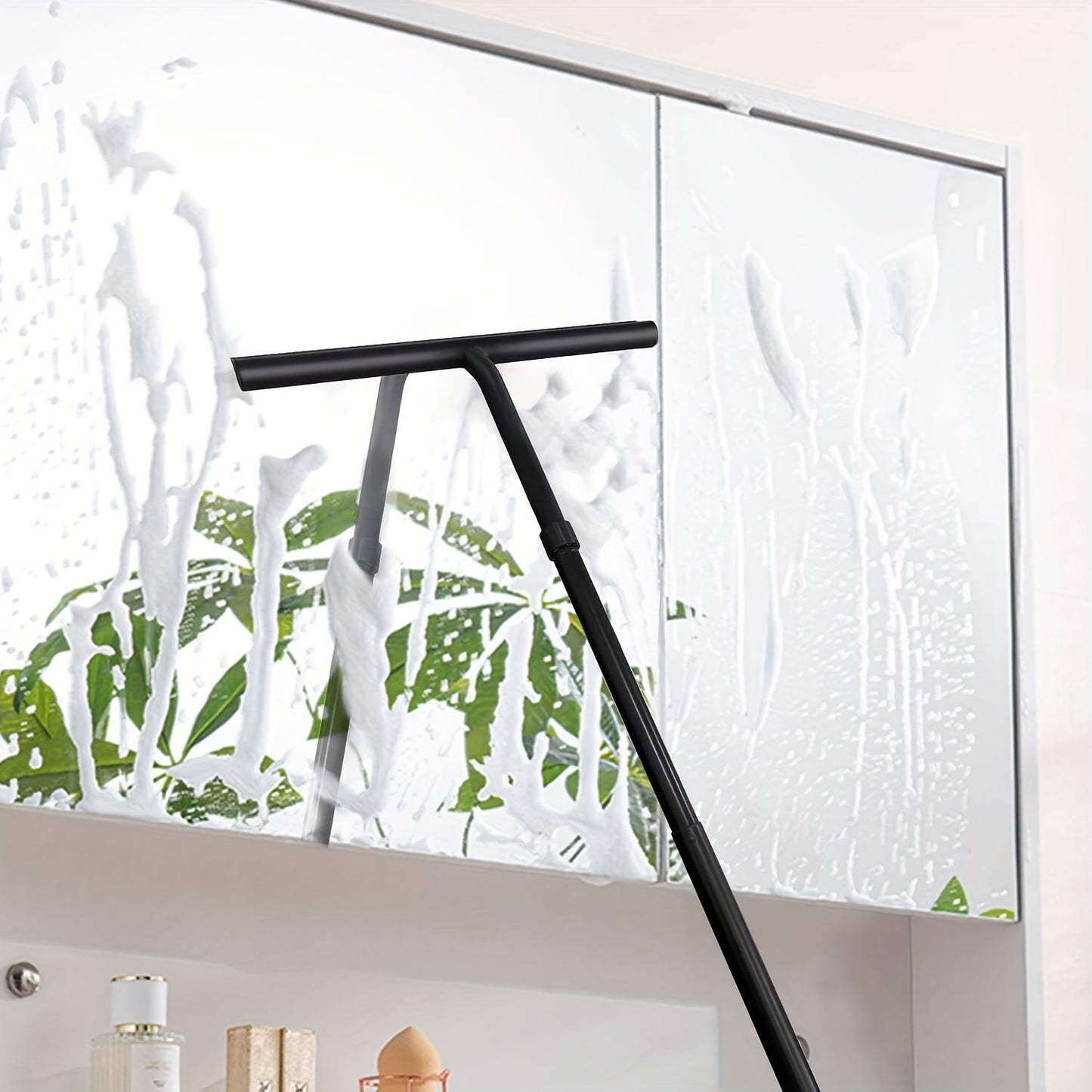 Raclette télescopique de Douche | Nettoyage rapide et Atteint les zones difficiles