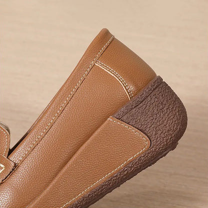 Mocassin orthopédique femme semelle amortissante