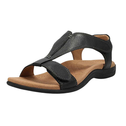 Sandale orthopédique femme minimaliste ouverte