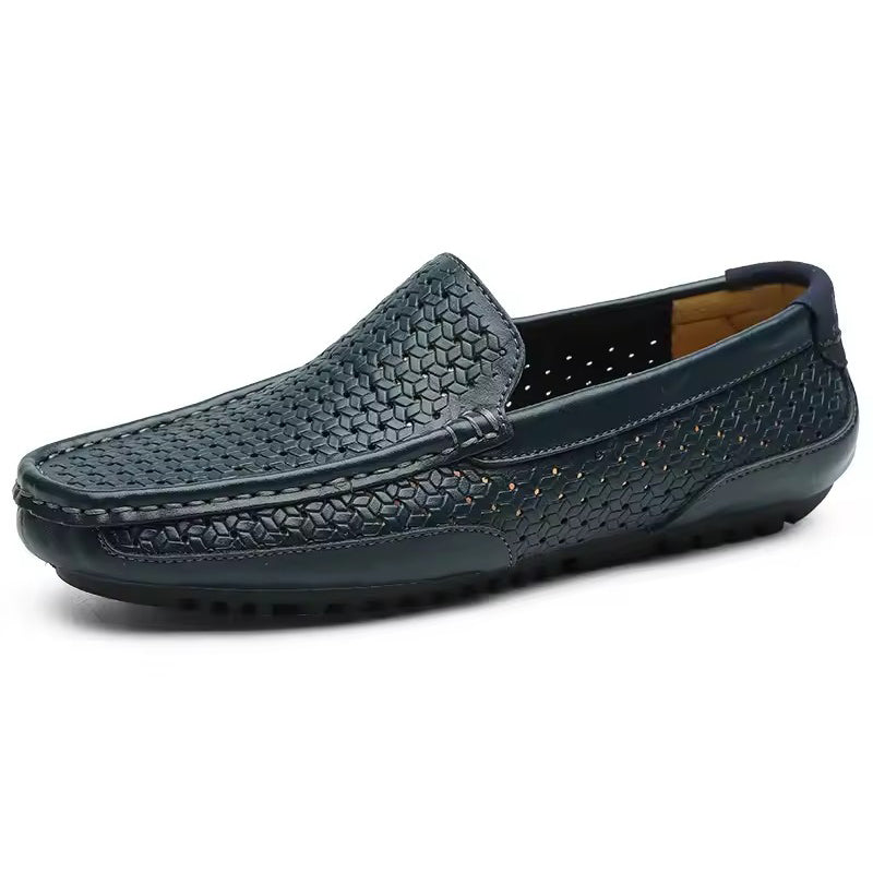 Mocassin orthopédique homme ajouré respirant