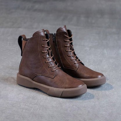 Botte orthopédique femme à lacets pratiques