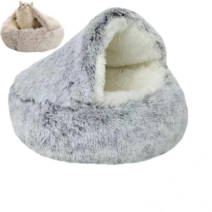 Lit Couvert Fausse Fourrure pour Animaux | Chaud Apaisant Lit