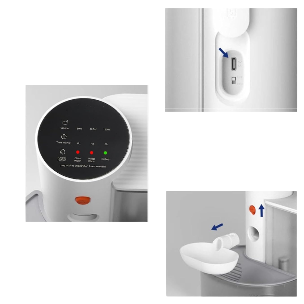 Distributeur d’Eau pour Animaux Rechargeable | Intelligent, Propre et Sans Effort