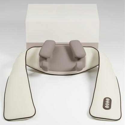 Masseur Chauffant Sans Fil Multi-Usage | Soulagement Nuque, Dos, Jambes