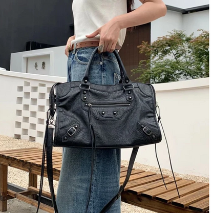Sac Bandoulière en Cuir Vintage | Un Compagnon Élégant au Quotidien