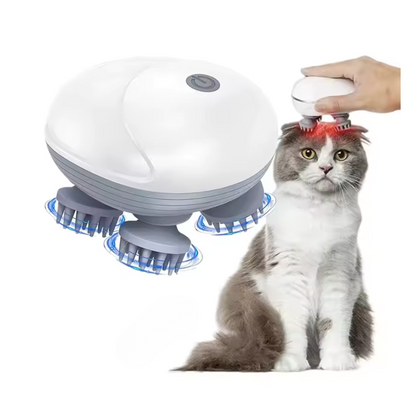 Masseur Électrique Portable Sans Fil pour Chat | Soin Doux, Relaxant