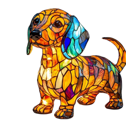 Lampe Souvenir Chien LED – Lumière Apaisante et Design Émotionnel