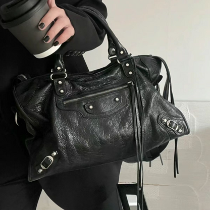 Sac Bandoulière en Cuir Vintage | Un Compagnon Élégant au Quotidien
