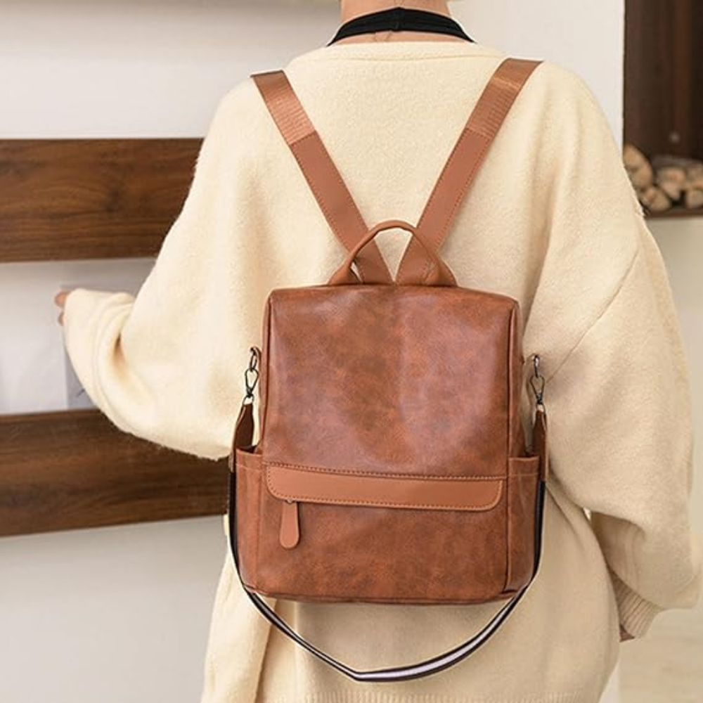 Sac à Dos Femme en Cuir PU | Léger & Stylé