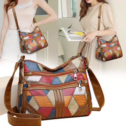 Sac Bandoulière Femme | Vintage en Similicuir Vegan