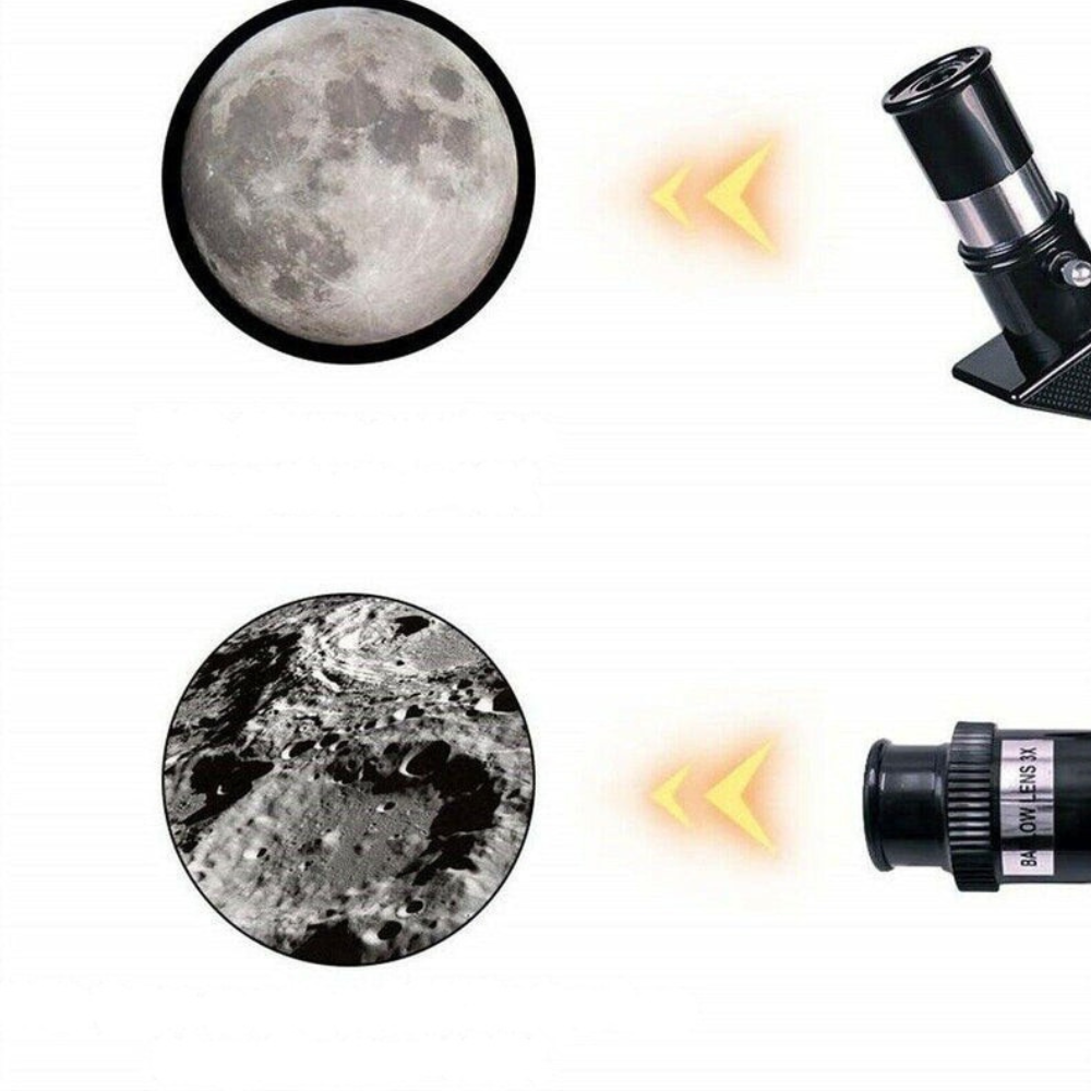 Télescope 300/70mm Lune et Planètes | Parfait pour Enfants, Débutants